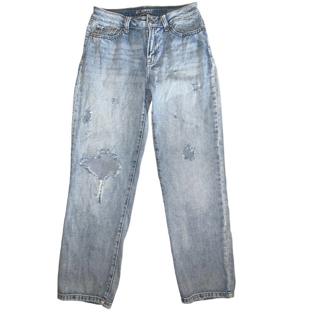 Rewash Junior's High-waisted Vintage Wash Jeans Size 3
